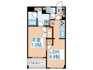 グリ－ンハピ－向山の物件間取画像